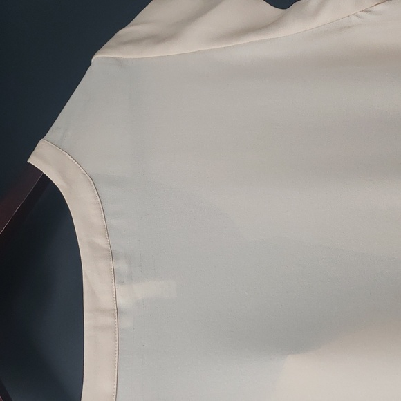 ❌SOLD❌Joie Silk V-Neck Lightest Pink Sand Blouse - Picture 8 of 12